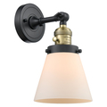 Innovations Lighting One Light Sconce With A High-Low-Off" Switch." 203SW-BAB-G61